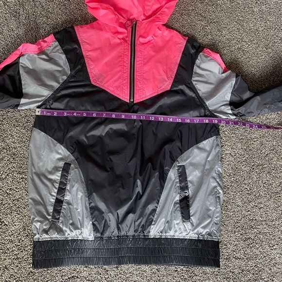 Express Colorblock Windbreaker Jacket 90s Inspo- Size Small - Picture 7 of 7